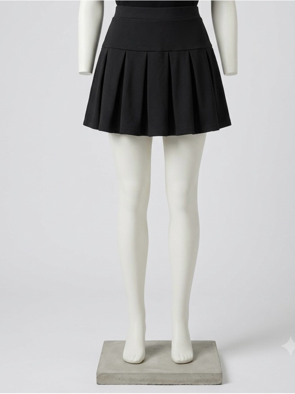 Othr Black Pleated Mini Skirt